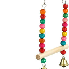 Bird Toy Hamster Toy Parrot Jumping Platform Swing Hammock
