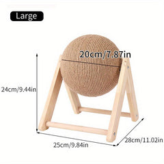 Kitten Sword Hemp Rope Ball Cat Scratch Board