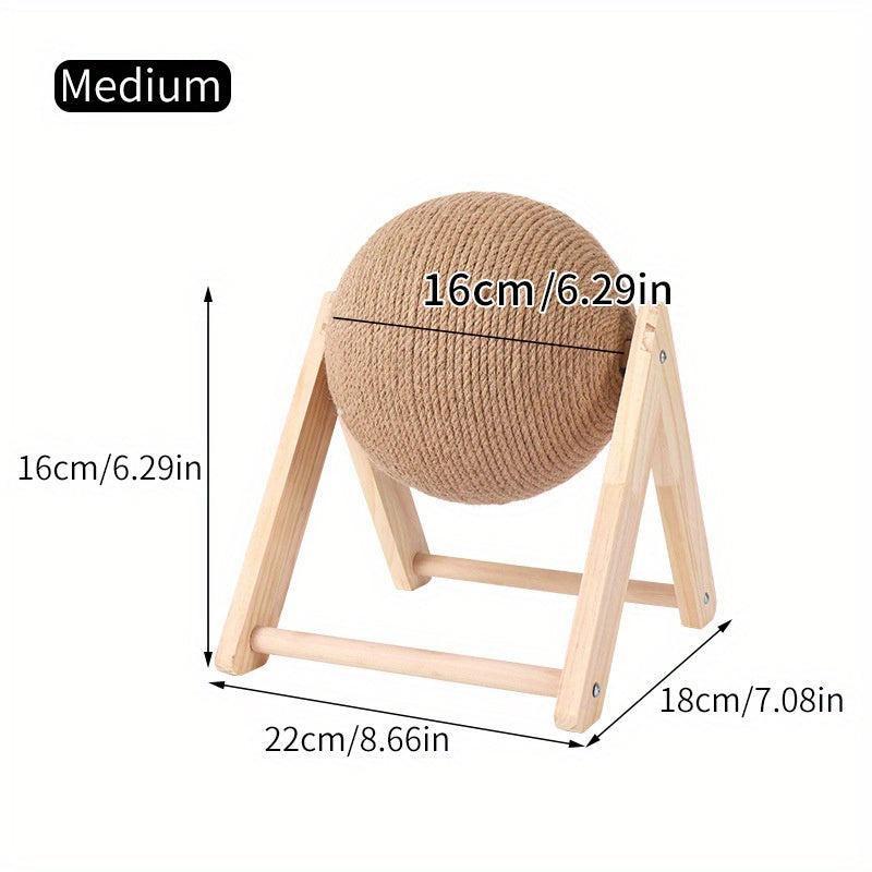 Kitten Sword Hemp Rope Ball Cat Scratch Board