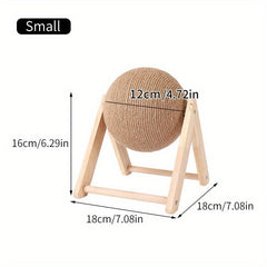 Kitten Sword Hemp Rope Ball Cat Scratch Board