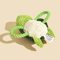Sea Turtle Dog Chew Toy Interactive Pet Plush Toy For Dogs
