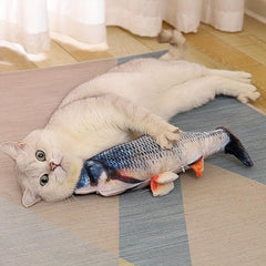 Pet Fish Cat Teaser Toy Interactive Toy for Cat and Dog