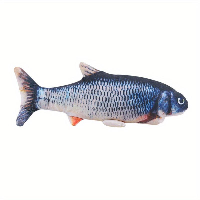 Pet Fish Cat Teaser Toy Interactive Toy for Cat and Dog