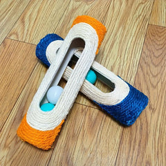 Rattle Ball Cat Toy Teasing Cat Toy Cat Scratching Board Pet Supplies