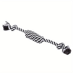 Puppy Dog Pet Toy Cotton Braided Bone Rope Chew Knot Teething Toy