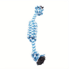 Puppy Dog Pet Toy Cotton Braided Bone Rope Chew Knot Teething Toy