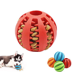 Dog Ball Toys Rubber Chew Toy Interactive Toy