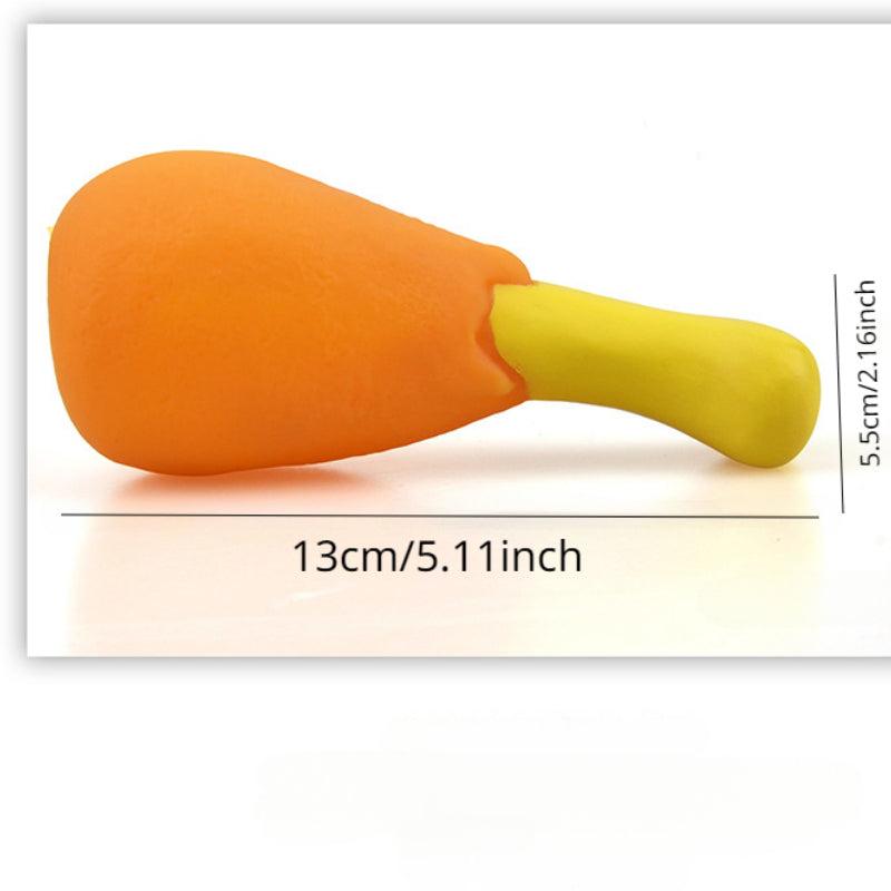 Chicken Leg Dog Chew Toys Tough Squeaky Dog Teeth Toys