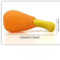 Chicken Leg Dog Chew Toys Tough Squeaky Dog Teeth Toys