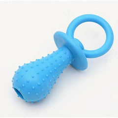 TPR Toy Pacifier Bite Sound Dog Toys Bell Toys Grinding Teeth