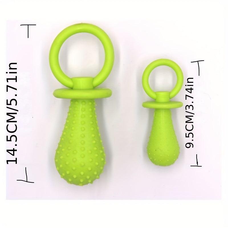 TPR Toy Pacifier Bite Sound Dog Toys Bell Toys Grinding Teeth