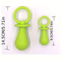TPR Toy Pacifier Bite Sound Dog Toys Bell Toys Grinding Teeth
