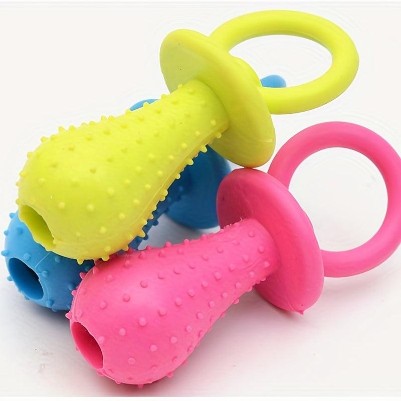 TPR Toy Pacifier Bite Sound Dog Toys Bell Toys Grinding Teeth