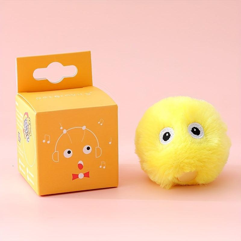 Interactive Cat Teaser Ball Toy with SilverVine Catnip for Indoor Kitten Play
