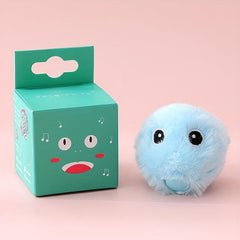 Interactive Cat Teaser Ball Toy with SilverVine Catnip for Indoor Kitten Play
