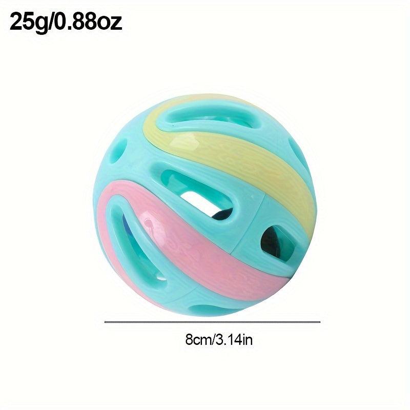 Interactive Cat Toy Balls with Bells - Colorful Accessories