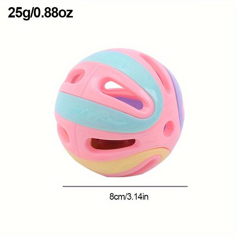Interactive Cat Toy Balls with Bells - Colorful Accessories