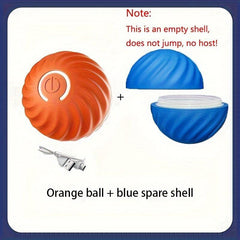 Automatic Rolling Ball Toy Dog Chew Ball Toy Pet Grinding Teeth Toy