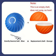 Automatic Rolling Ball Toy Dog Chew Ball Toy Pet Grinding Teeth Toy