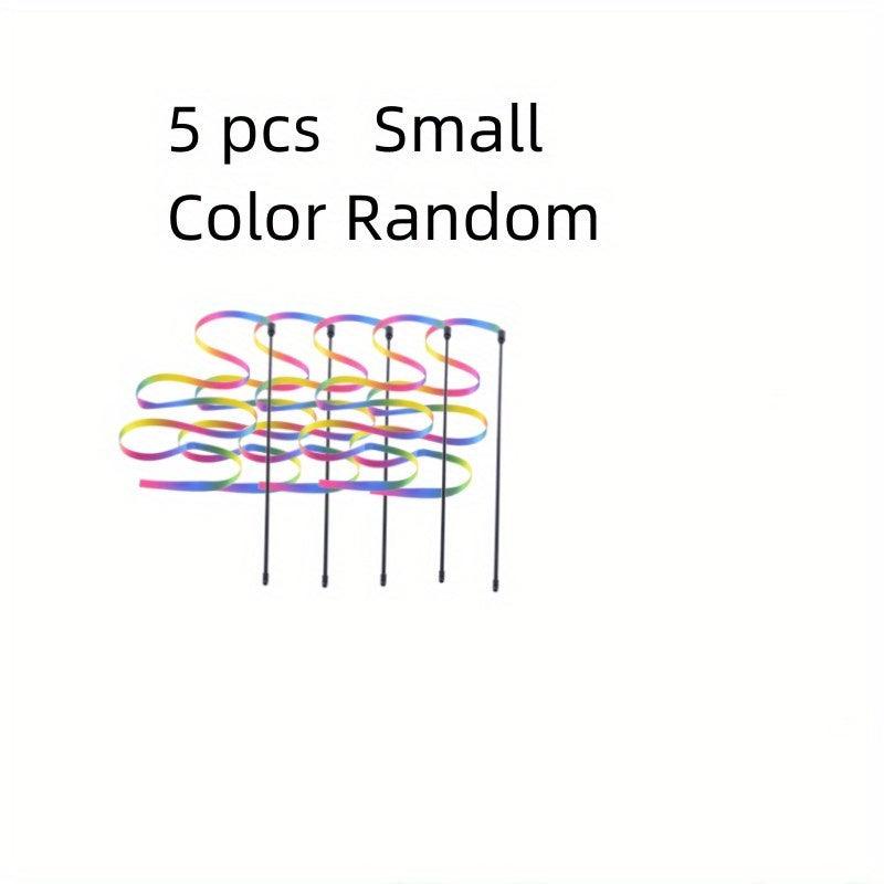 Colorful Teasing Wand for Cats Interactive Toy