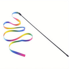 Colorful Teasing Wand for Cats Interactive Toy