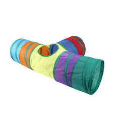 Cat Tunnel Toy With Bell Ball Cat Tent Drilling Hole Cat Toy