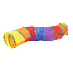 Cat Tunnel Toy With Bell Ball Cat Tent Drilling Hole Cat Toy