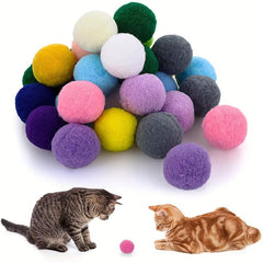Pet Plush Ball Cat Teaser Toy Interactive Supplies
