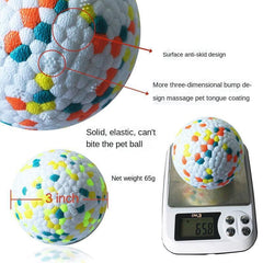 Indestructible Dog Chew Toy Ball for Aggressive Chewers