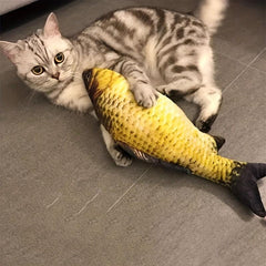 Pet Fish Cat Teaser Toy Interactive Toy For Cat And Dog Supply