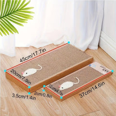 Durable Cat Scratcher Pad for Indoor Play