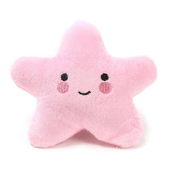 Star Shaped Dog Chew Toy with Squeaker