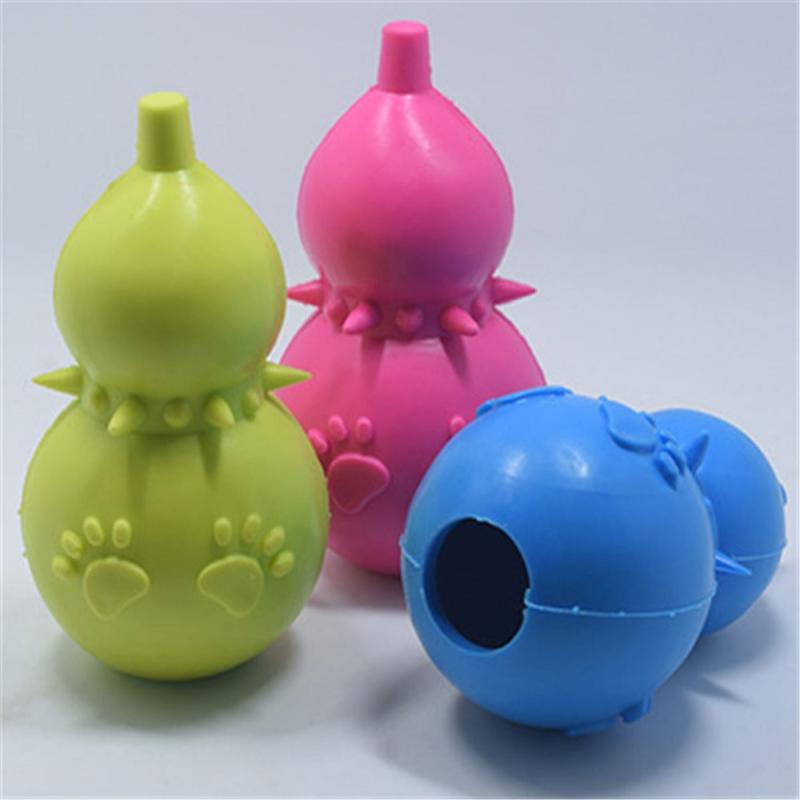 Interactive Pet Toy with Gourd for Sound and Chew Play