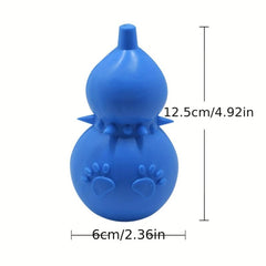 Interactive Pet Toy with Gourd for Sound and Chew Play