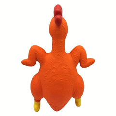 Interactive Turkey Latex Squeaky Chew Toy for Dogs