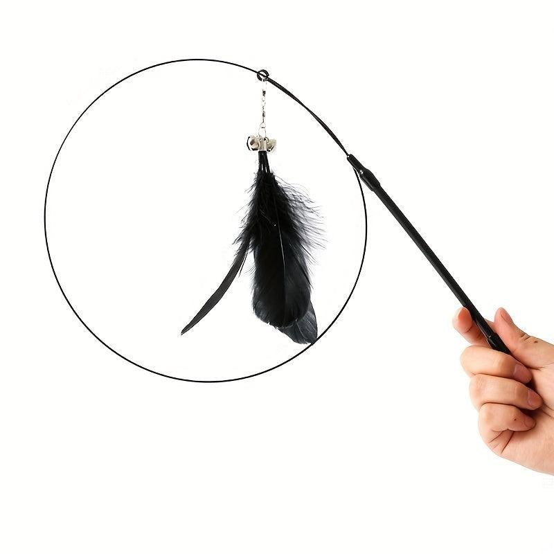 Interactive Cat Teaser Toy with Suction Cup