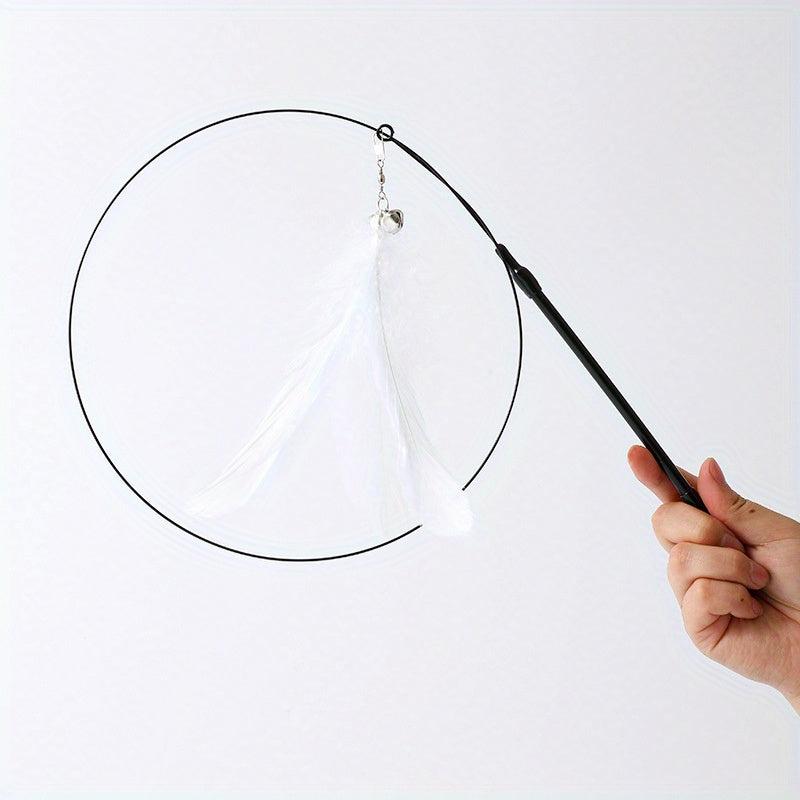 Interactive Cat Teaser Toy with Suction Cup