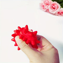 Colorful Rubber Ball Toy for Pet Fun