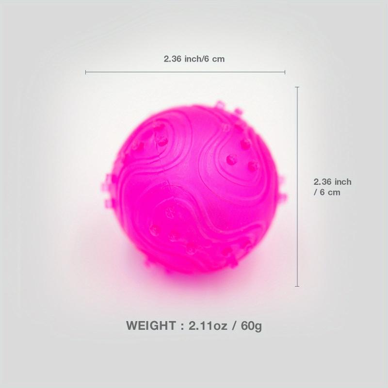 Luminous Sound Pet Ball Toy Interactive & Chew Squeaky Toy