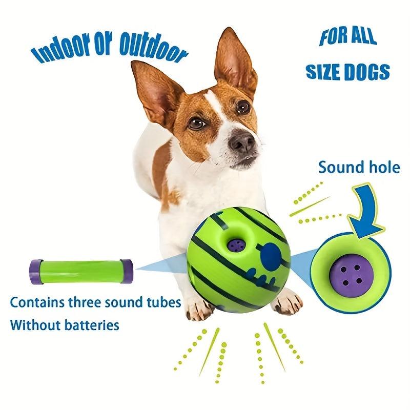 Medium Large Dog Interactive Fun Giggle Pet Toy Ball