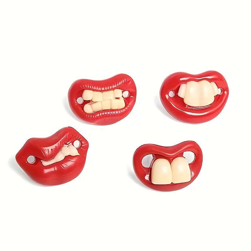 Funny Dog Chew Toy, Red Lip Shaped, Dental Health, Interactive