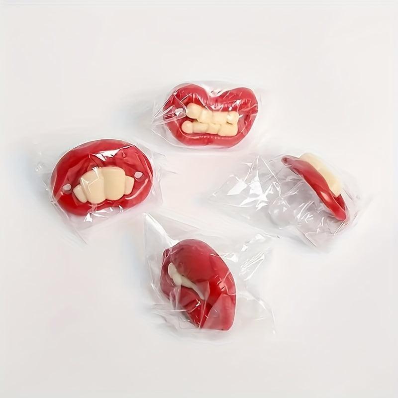 Funny Dog Chew Toy, Red Lip Shaped, Dental Health, Interactive