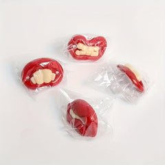 Funny Dog Chew Toy, Red Lip Shaped, Dental Health, Interactive