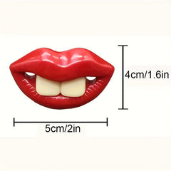 Funny Dog Chew Toy, Red Lip Shaped, Dental Health, Interactive