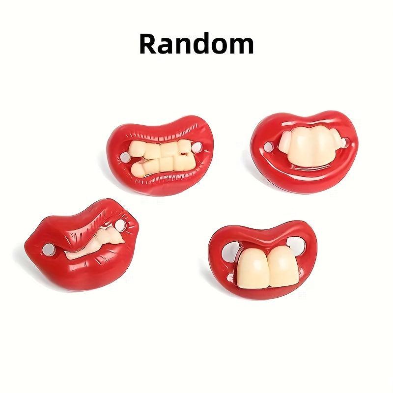 Funny Dog Chew Toy, Red Lip Shaped, Dental Health, Interactive