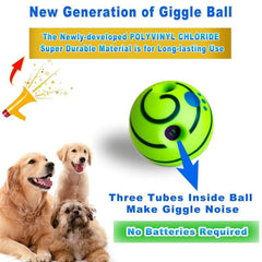 Interactive Giggle Ball Toy For Dog IQ Training