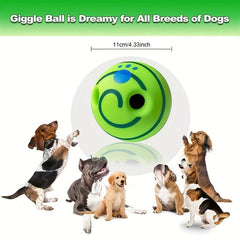 Interactive Giggle Ball Toy For Dog IQ Training