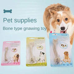 Tough Dog Chew Toy for Aggressive Chewers - Durable Bone Toy for Dental Health