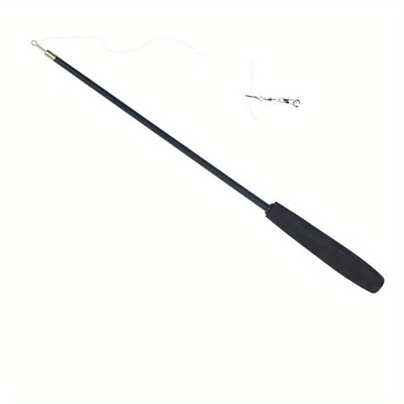 Cat Teasing Stick Retractable Fishing Rod Style Cat Toy Kitten Interactive Toy