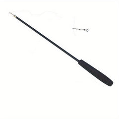 Cat Teasing Stick Retractable Fishing Rod Style Cat Toy Kitten Interactive Toy